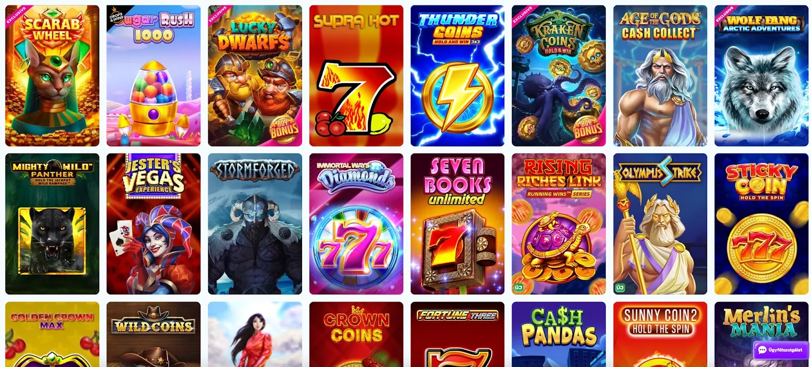 SlotsPalace Casino – Priljubljeni igralni avtomati z različnimi temami